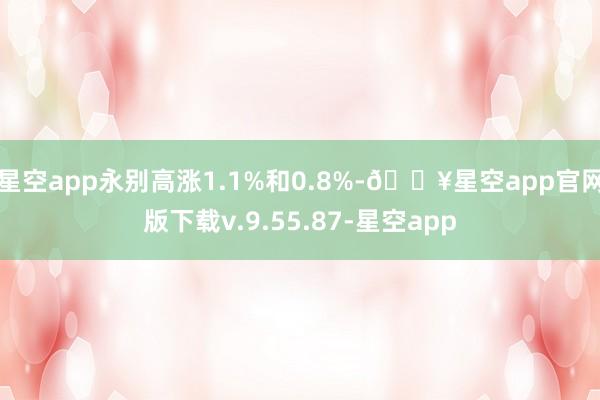 星空app永别高涨1.1%和0.8%-🔥星空app官网版下载v.9.55.87-星空app