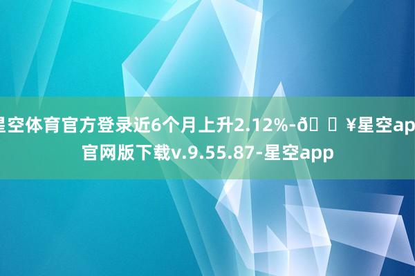 星空体育官方登录近6个月上升2.12%-🔥星空app官网版下载v.9.55.87-星空app