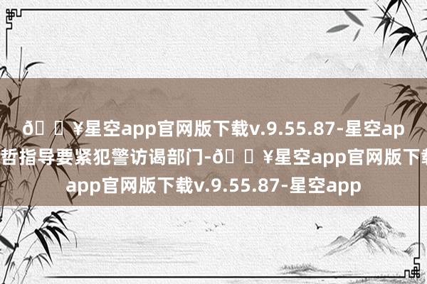 🔥星空app官网版下载v.9.55.87-星空app教诲丰富的刑警徐谈哲指导要紧犯警访谒部门-🔥星空app官网版下载v.9.55.87-星空app